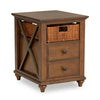 Elise Chairside Table — Warm Cherry