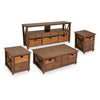 Elise End Table — Warm Cherry