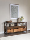 Elise Sofa Table — Warm Cherry