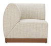 Christy - Corner Chair - Beige