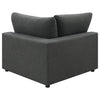 Serene 6-piece Upholstered Modular Sectional Sofa Charcoal — product view 9