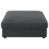 Serene 6-piece Upholstered Modular Sectional Sofa Charcoal — product view 11
