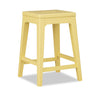 Lake House Counter Height Backless Stool — Golden Hour