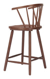 Stenger Counter Stool Walnut — Set of 2