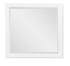Horizons - Beveled Mirror - Pure White / Natural Oak