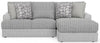 Titan - Sectional With Comfort Coil Seating And Accent Pillows Included