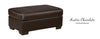 Cocktail Ottoman Austin Chocolate