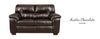 Loveseat Austin Chocolate