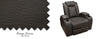 Power Reclining Loveseat With  Con & Power Headrest Omega Brown