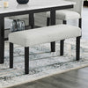 Celeste - Dining Bench - Stone