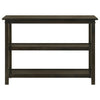 Rachelle 2-shelf Wood Entryway Console Table Deep Merlot — product view 3