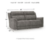 Next-Gen Durapella Power Reclining Sofa - Slate
