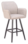 Sieve Swivel Barstool Beige