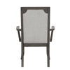 Lisbon - Dining Arm Chair (Set of 2) - Gray