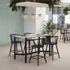 Stenger Counter Stool Black — Set of 2
