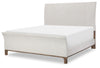 Harmony - Complete Upholstered Sleigh Bed - Ovation Tweed