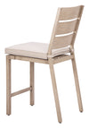 Reefline Armless Counter Stool Gray — Set of 2