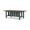 Lake House - Trestle Dining Table - Sea Glass And Dried Tobacco