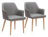 Wisom - Dining Chair (Set of 2) - Gray