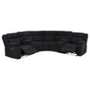 Hagen Upholstered Power Reclining Sectional Sofa Steel Grey — product view 4
