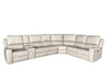 Brickston 4-piece Triple Power Reclining Sectional Sofa Mushroom — product view 1