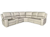 Brickston 3-piece Triple Power Reclining Sectional Sofa Mushroom — product view 1