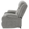 Houston Upholstered Power Lift Recliner Grey — product view 9