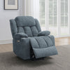 Houston Upholstered Power Lift Recliner Slate Blue — product view 3
