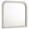 Sonya - Upholstered Bedroom Dresser Mirror - Ivory