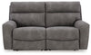 Next-Gen Durapella 2-Piece Power Reclining Sectional Loveseat - Slate