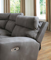 Next-Gen Durapella 6-Piece Power Reclining Sectional - Slate