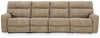 Next-Gen Durapella 4-Piece Power Reclining Sectional - Sand