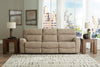 Next-Gen Durapella 3-Piece Power Reclining Sectional Sofa - Sand