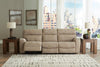 Next-Gen Durapella 3-Piece Power Reclining Sectional Sofa - Sand