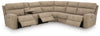 Next-Gen Durapella 6-Piece Power Reclining Sectional - Sand