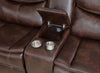 Sycamore Upholstered Power Reclining Sectional Sofa Brown — product view 8