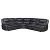 Sycamore Upholstered Power Reclining Sectional Sofa Grey — product view 3