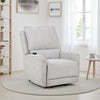 Sylmar Chenille Upholstered Dual Power Lift Recliner Dove Grey — product view 2