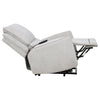 Sylmar Chenille Upholstered Dual Power Lift Recliner Dove Grey — product view 11