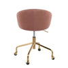 Claire - Task Chair - Gold Base