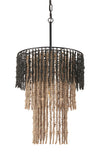 Bizu - Ceiling Lamp - Black / Beige
