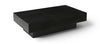 Plank Mango Wood Coffee Table — Black