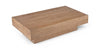 Plank Mango Wood Coffee Table — Natural