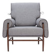 Klem Accent Chair Gray