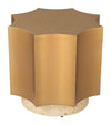 Osam - Side Table - Gold & Beige