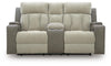 Branthorpe Power Reclining Loveseat with Console