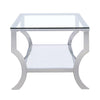 Saide - Rectangular Glass Top Table
