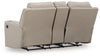 Lavenhorne Reclining Loveseat with Console - Pebble