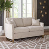 Corliss - Upholstered Arched Arm Loveseat