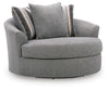 Creston Heights Oversized Swivel Accent Chair